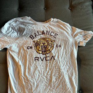 Large White RVCA T-Shirt